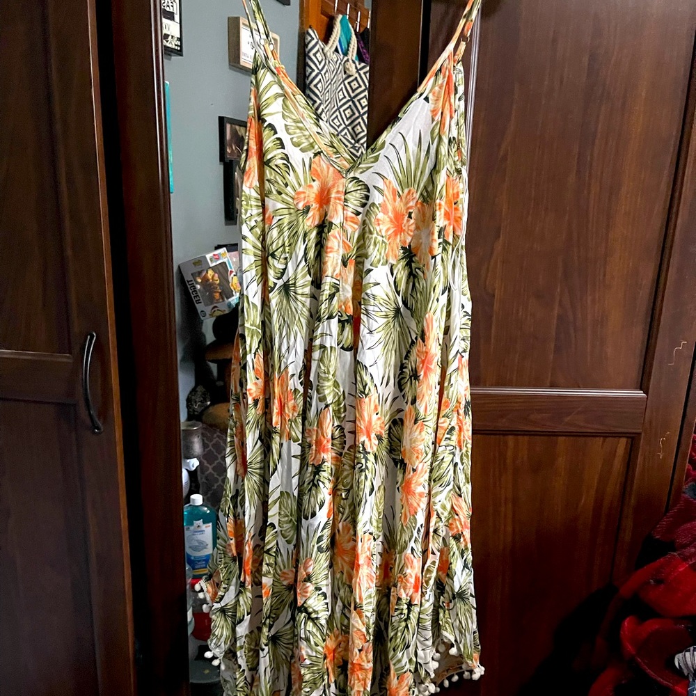 Swim cover up dress